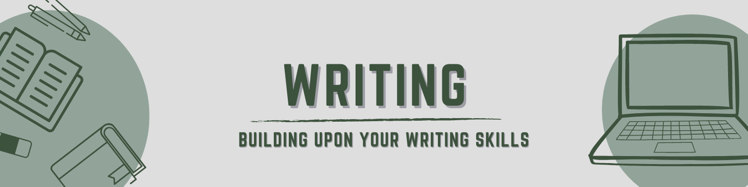 Unit 3: Writing—Building upon Your Writing Skills Banner